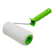 Валик "Искусственный мех" с ручкой, 150 мм, ворс 15 мм, D 48 мм, D ручки 6 мм, полиэстер Сибртех 80112