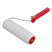 Валик "Поролон", в сборе, 200 мм, D 48 мм, D ручки 6 мм, крепление шплинтом Сибртех 80143