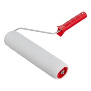 Валик "Поролон", в сборе, 250 мм, D 48 мм, D ручки 6 мм, крепление шплинтом Сибртех 80144