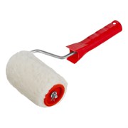 Валик "Натуральный мех", в сборе, 100 мм, D 48 мм, D ручки 6 мм, крепление шплинтом Сибртех 80161