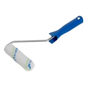 Мини-валик в сборе "Водные краски", 110 мм, ворс 12 мм, D 16 мм, D ручки 6 мм, полиэстер Сибртех 80580