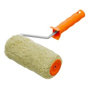 Валик "Фасадные работы", 180 мм, ворс 18 мм, D 48 мм, D ручки 8 мм, полиакрил, полиэстер Сибртех 80174