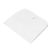 Шпатель, белая резина, 100 мм Сибртех 85834