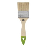 Кисть плоская 50 мм, натуральная щетина, деревянная ручка Сибртех 82263