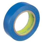 Изолента ПВХ, 15 мм х 10 м, синяя Сибртех 88787