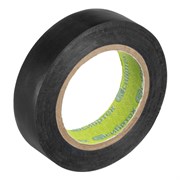 Изолента ПВХ, 15 мм х 10 м, черная Сибртех 88788