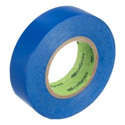 Изолента ПВХ, 19 мм х 20 м, синяя Сибртех 88793