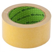 Двусторонняя лента Сибртех на тканевой основе 50 мм x 25 м 88813