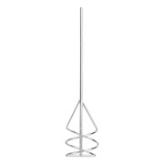 Миксер из оцинкованной стали, D 100 мм, L 450 мм, для песчано-гравийных смесей Сибртех 84813