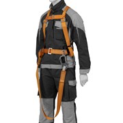 Удерживающая привязь УП IIД, с наплечными лямками, А-строп из синтетической ленты Сибртех 89503