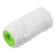 Валик сменный с натуральным мехом, 150 мм, ворс 12 мм, D 48 мм, D ручки 6 мм, Сибртех 80127