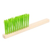 Щетка-сметка трехрядная, 280 мм, деревянная ручка Сибртех 84628