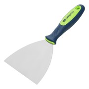 Шпательная лопатка из нержавеющей стали, 120 мм, двухкомпонентная ручка Сибртех 85527
