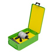 Насадка на дрель для резки листового металла до 1.8 мм металлический кейс Сибртех 78303