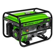 Генератор бензиновый БС-2800, 2.5 кВт, 230В, четырехтактный, 15 л, ручной стартер Сибртех 94543