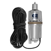 Вибрационный насос СВН300Н-15, нижний забор, 300 Вт, напор 75 м, 1200 л/ч, кабель 15 м Сибртех 99306