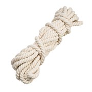 Веревка х/б, D 12 мм, L 11 м, крученая, 299 кгс Сибртех 94002