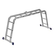 Лестница шарнирная алюминиевая, 4 х 3 ступени, Сибртех 97881