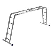 Лестница шарнирная алюминиевая, 4 х 5 ступеней, Сибртех 97883