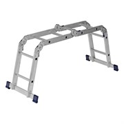 Лестница шарнирная алюминиевая, 4 х 2 ступени, Сибртех 97879