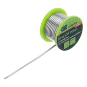 Припой с канифолью, D 2 мм, 50 г, POS61, на пластмассовой катушке Сибртех 913385