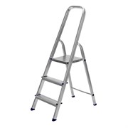 Стремянка, 3 ступени, алюминиевая, Сибртех 97713