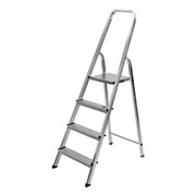 Стремянка, 4 ступени, алюминиевая, Сибртех 97714