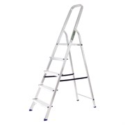 Стремянка, 5 ступеней, алюминиевая, Сибртех 97715
