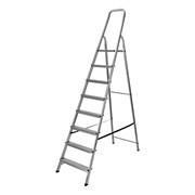 Стремянка, 8 ступеней, алюминиевая, Сибртех 97718