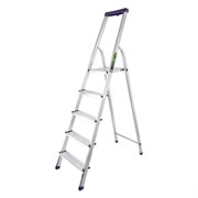 Стремянка алюминиевая с органайзером "Универсал", 5 ступеней, Сибртех 97895