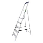 Стремянка алюминиевая с органайзером " Универсал", 6 ступеней, Сибртех 97896