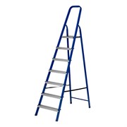 Стремянка, 7 ступеней, стальной профиль, алюминиевые ступени Сибртех 97957