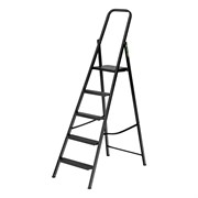 Стремянка 5 ступеней, компактная, стальная Сибртех 97945