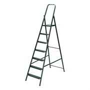 Стремянка 7 ступеней, компактная, стальная Сибртех 97947