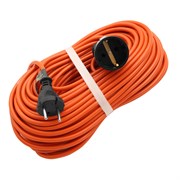 Удлинитель-шнур силовой 30 м, 6А, тип УХз6, ПВС, 1 розетка без заземления Сибртех 95813