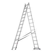 Лестница, 2 х 13 ступеней, алюминиевая, двухсекционная, Сибртех 97913