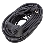 Удлинитель силовой 20 м, 16 А, тип УХз16, КГ 3 x 1.5 мм, 1 розетка, Сибртех 95891