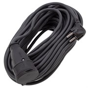 Удлинитель силовой 20 м, 16 А, тип УХз16, КГ 3 x 2.5 мм, 1 розетка, Сибртех 95896