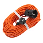 Удлинитель-шнур силовой 20 м, 10A, тип УХ10, 1 розетка, Сибртех 96052