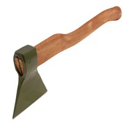 Топор кованный, в сборе, 1200/1550 г, деревянное топорище, 500 мм, Б3 Сибртех 21612