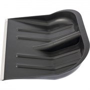 Лопата для уборки снега пластиковая, 465 х 415 мм, без черенка, Сибртех 61463