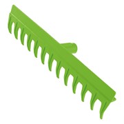Грабли пластиковые, 430 мм, 13 прямых зубьев, без черенка, Сибртех 61729