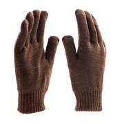 Перчатки трикотажные, двойные, полушерстяные, Сибртех 68633