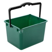 Ведро малярное прямоугольное, 8 л, вторичный полипропилен, Сибртех 81406