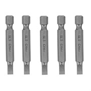 Бита SL5 x 50, сталь CrMo, 5 шт. Сибртех 11257