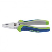 Плоскогубцы комбинированные, 180 мм, трехкомпонентные рукоятки Сибртех 17078