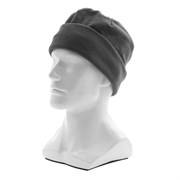 Шапка с отворотом из флиса для взрослых, размер 58-59, серая Сибртех 68834