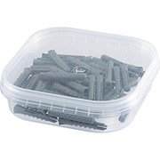 Дюбель, 6 x 30 мм, "Ус" распорный полипропиленовый, 1000 шт Сибртех 46015