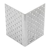 Крепежный уголок равносторонний  2 мм,   KUR 100 x 100 x 140 мм Сибртех 46594