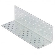 Крепежный уголок равносторонний  2 мм,   KUR 60 x 60 x 200 мм Сибртех 46591